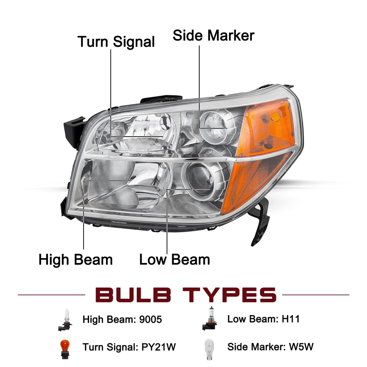 Headlight Assembly Pair E30458