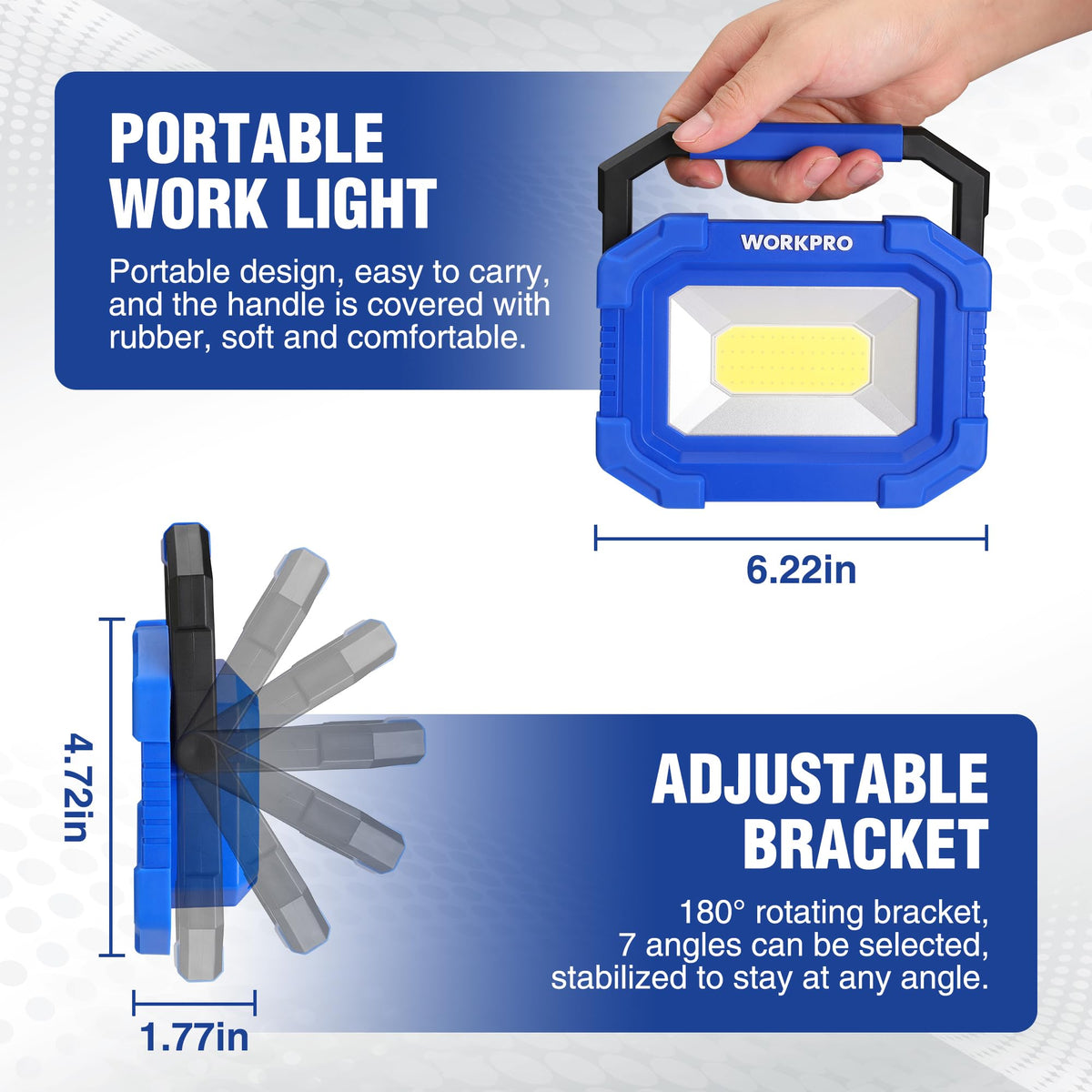 LED Rechargeable Magnetic Work Light 2000LM N142