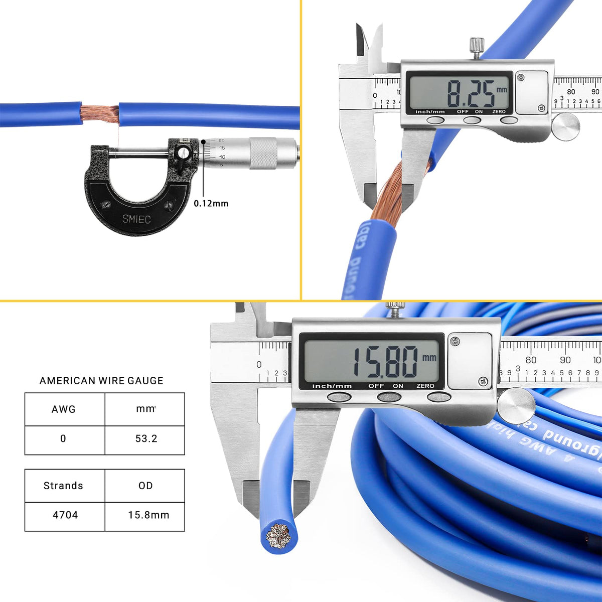 0 Gauge Car Audio Amplifier Wiring Installation Kit P310850