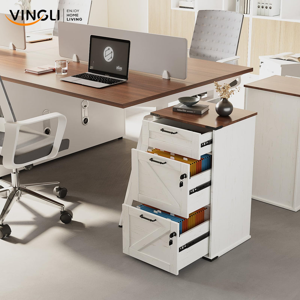 3 Drawer File Cabinet with Lock Y1984