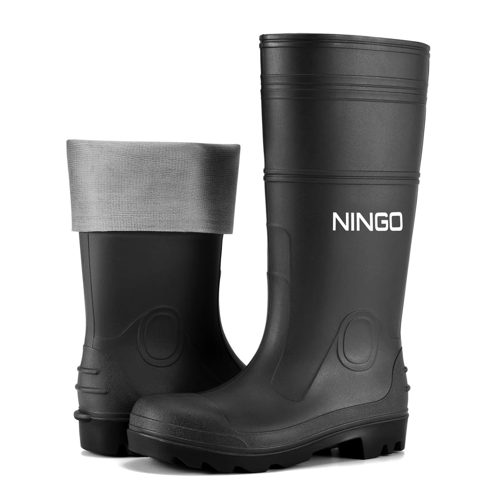 Men's Steel Toe Waterproof Rubber Boots L454
