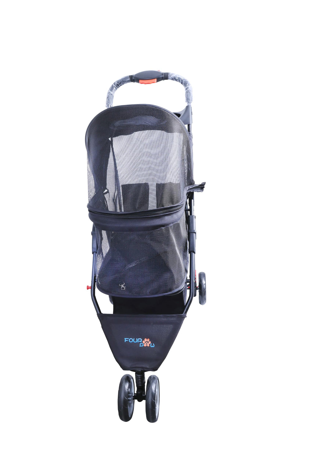 3 Wheels Pet Stroller with Storage Basket Z7243