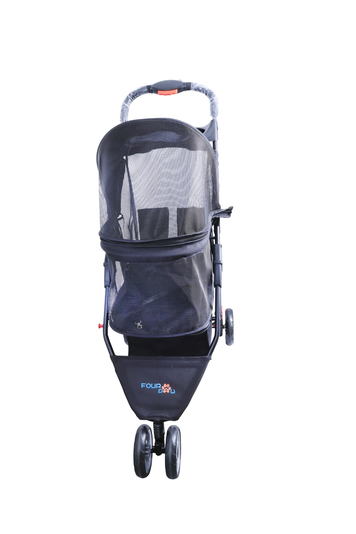 3 Wheels Pet Stroller with Storage Basket Z7243