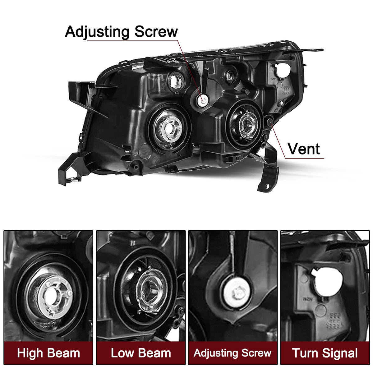 Headlight Assembly Pair E30458