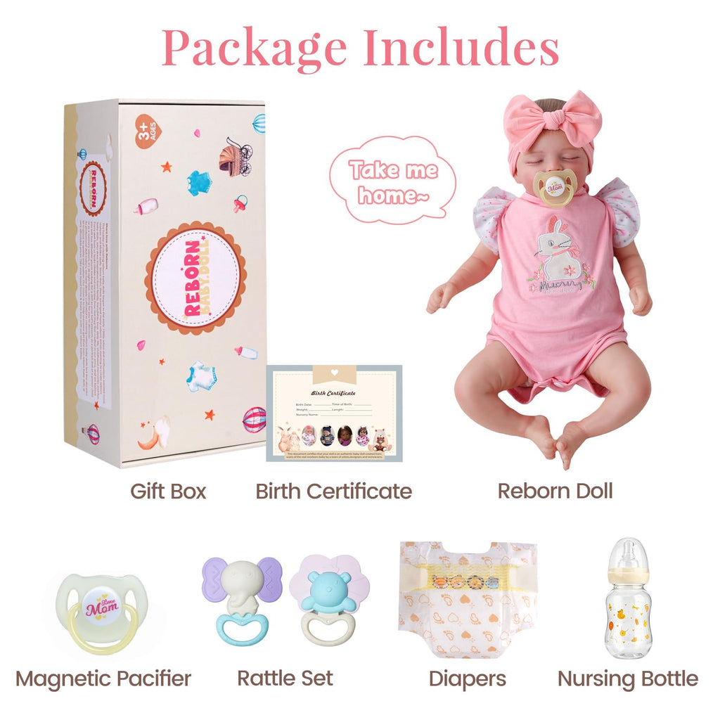 20 Inch Soft Body Realistic Baby Doll Girl A99446