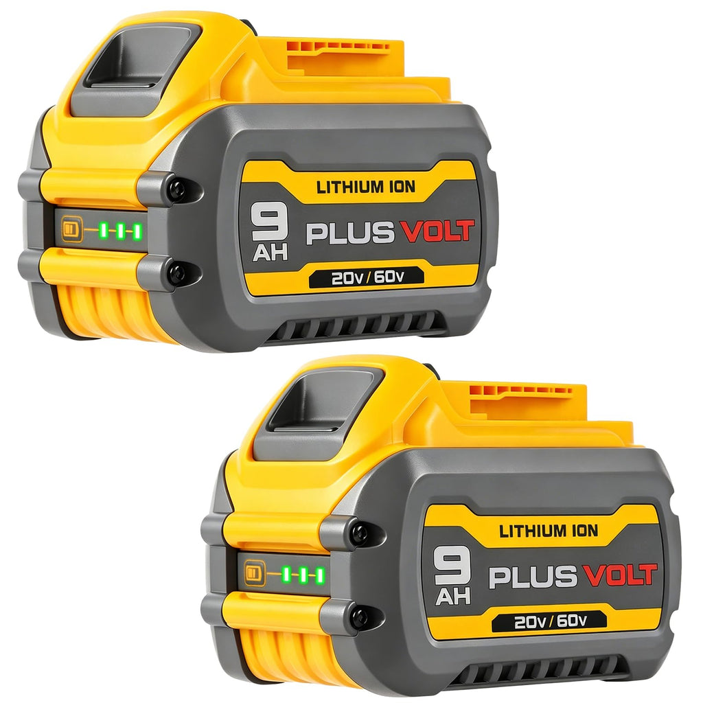 9.0Ah 20V/60V Lithium Battery (2 Packs) N2719