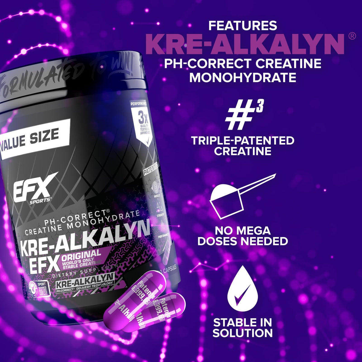 Creatine Monohydrate Capsules D47311
