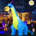 10 FT Animated Inflatable Dinosaur Pumpkin W695