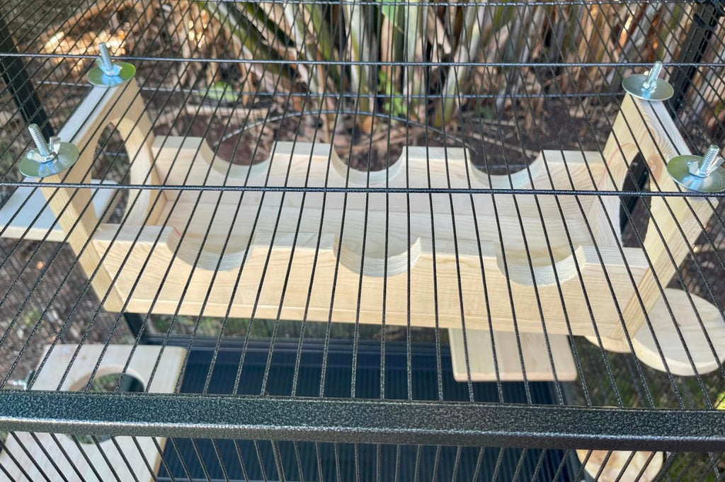 10 Piece Pine Pet Steps and Ledges P136