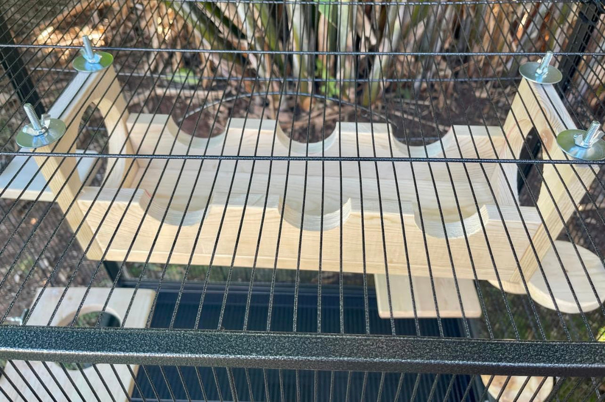 10 Piece Pine Pet Steps and Ledges P136