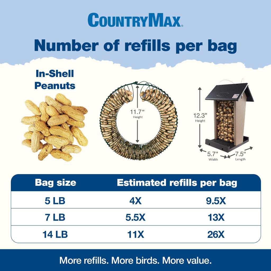 5LB In-Shell Raw Peanuts G720