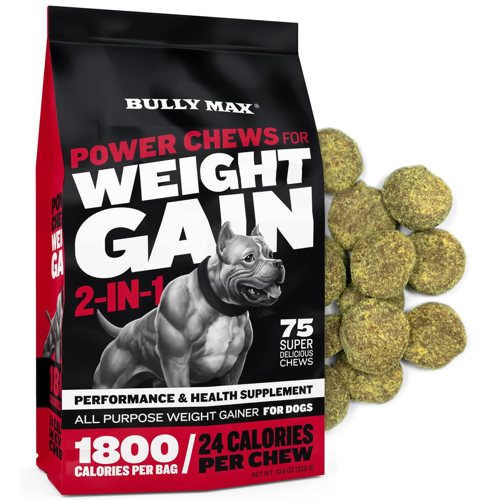 High-Calorie Liquid Weight Gainer & Soft Chews for Dogs D83134