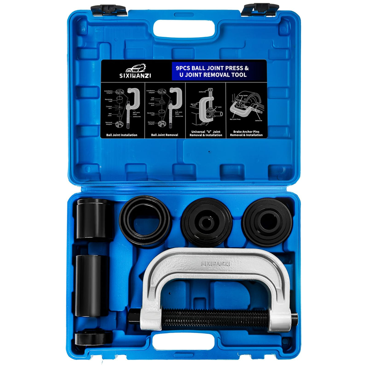 10-Piece Ball Joint Press and Removal Kit V245