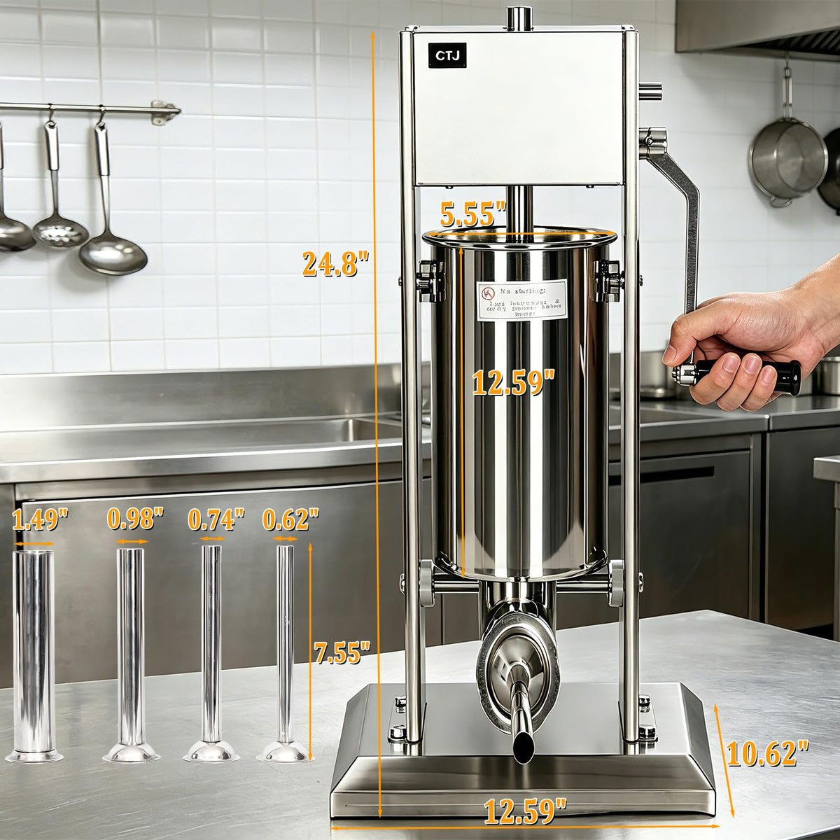 Stainless Steel Sausage & Churro Maker S6506
