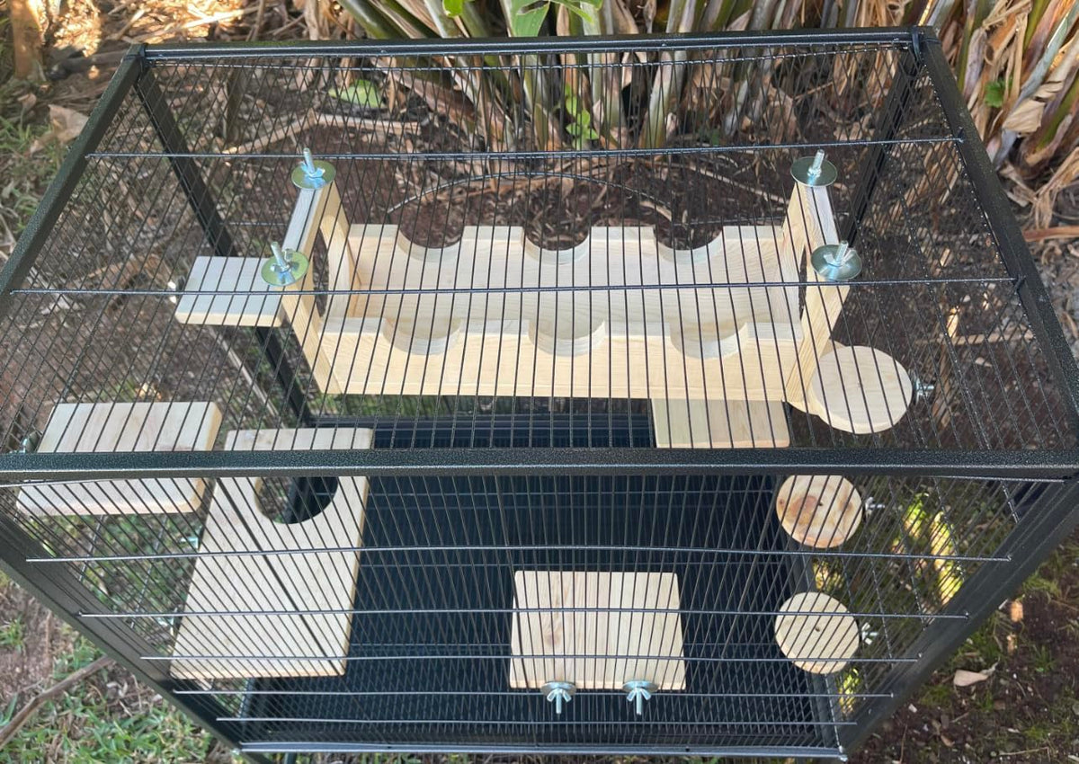 10 Piece Pine Pet Steps and Ledges P136