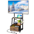 Rolling TV Stand on Wheels for 32-55 Inch TVs W50398