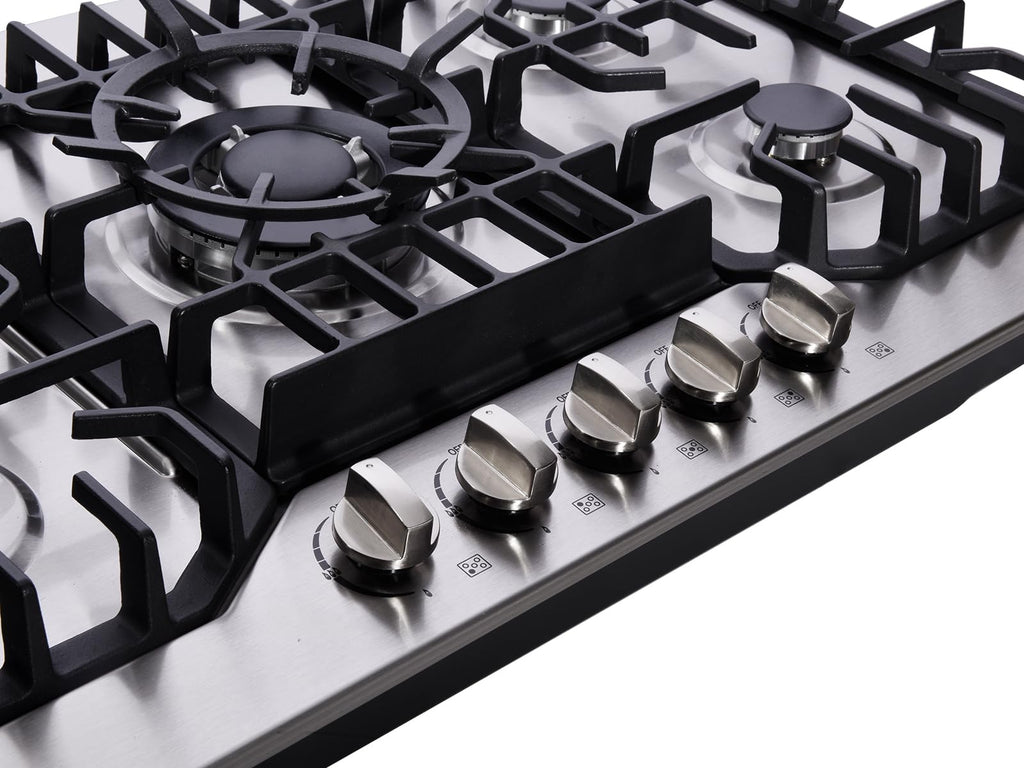 30 Inch Stainless Steel 5 Burners Gas Cooktop S4305
