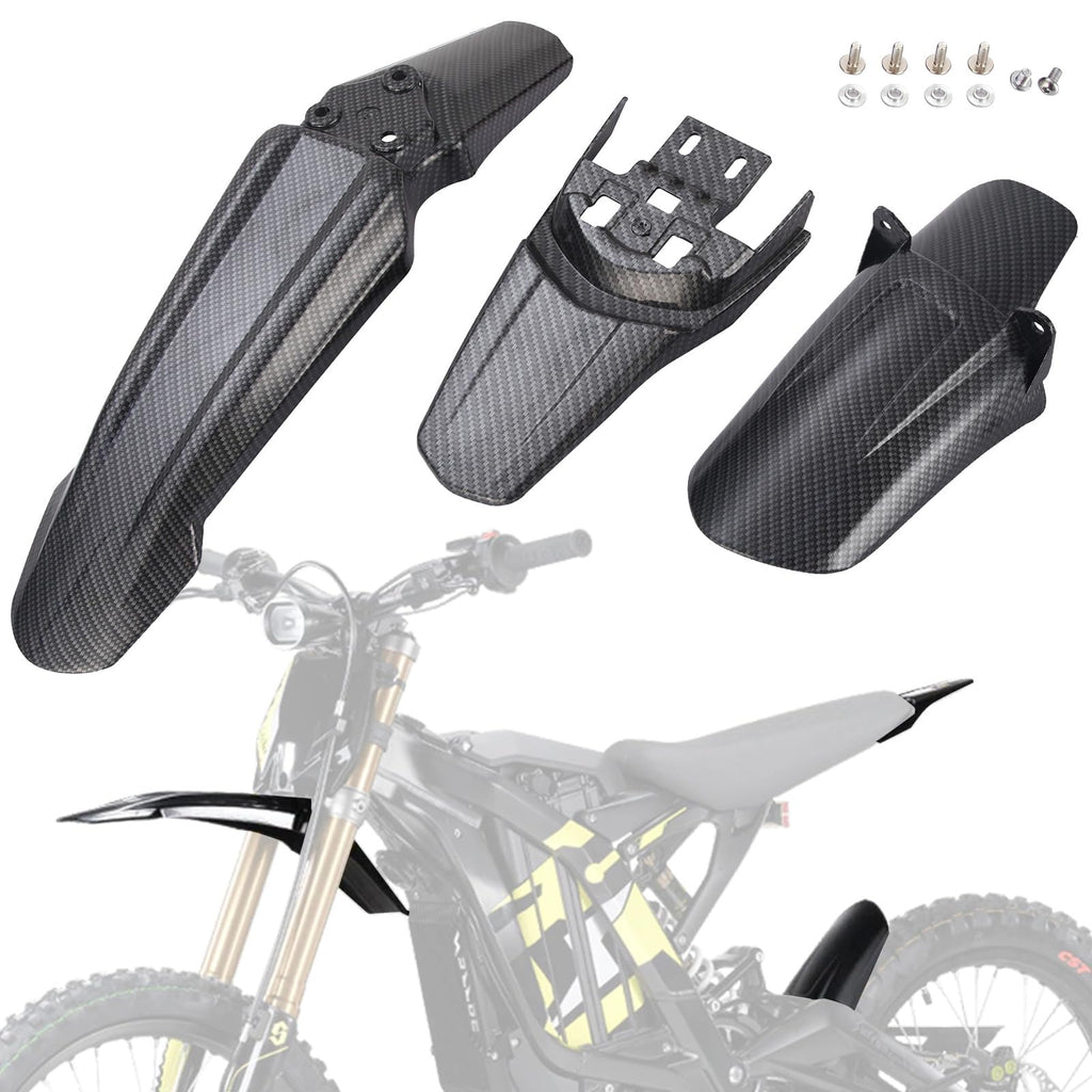 Black Front & Rear Fender Kit S88433