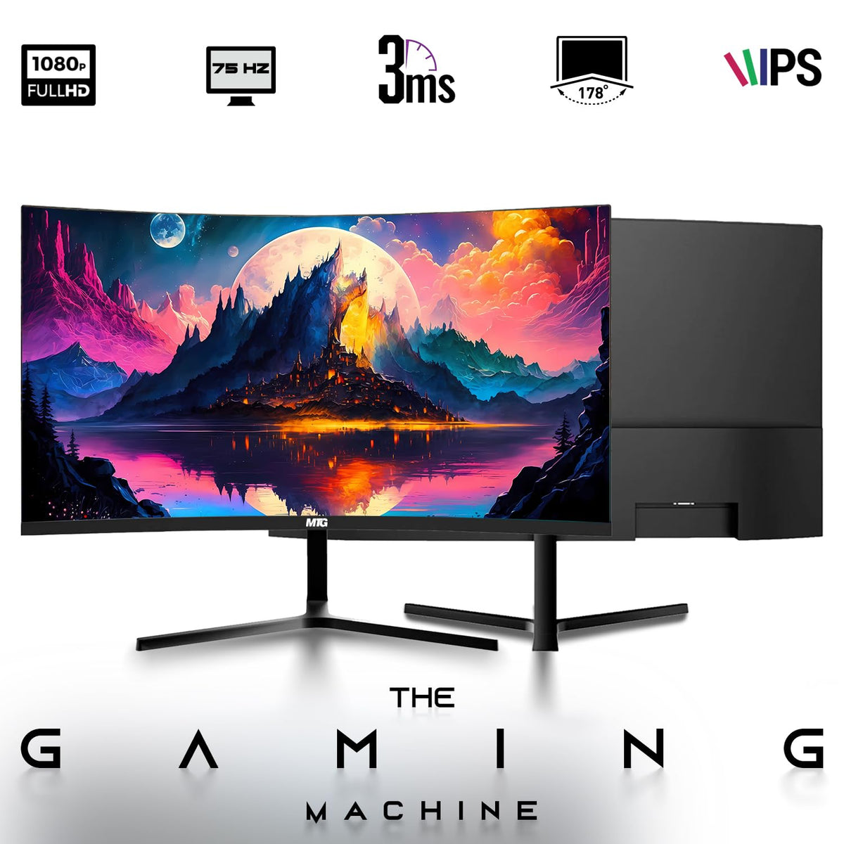 Gaming Tower PC, i5 8th Gen, 16GB RAM, 256GB Nvme K857