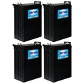 6V AGM Sealed Deep Cycle Battery 390Ah 4 Pack I2617