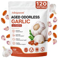 1200 mg Odorless Aged Garlic Extract Softgels with CoQ10 Ubiquinol & Vitamin K2, 120 Softgels T161