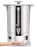 Stainless Steel Percolate Coffee Maker Hot Water Urn 50-Cup 8 L T8248