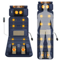 Full Body Massage Mat with Heat, 9 Vibrating Modes, Detachable Neck Massager Z477