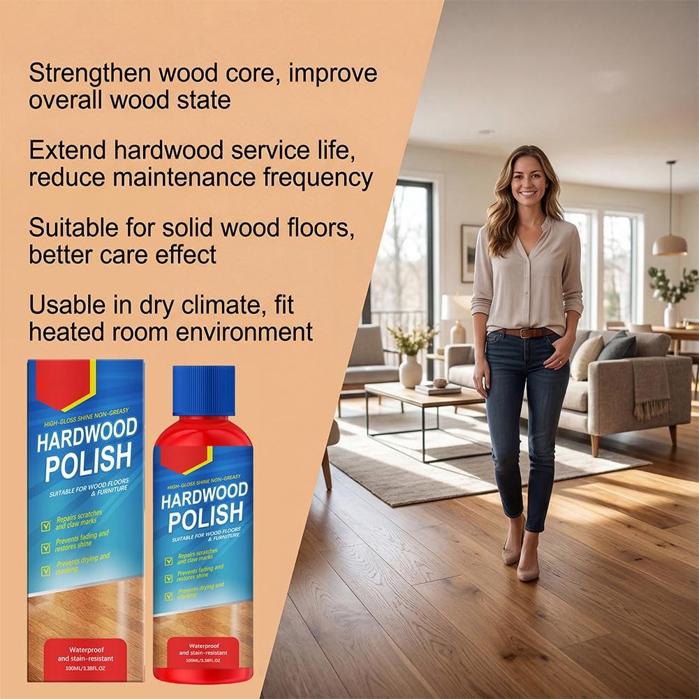 High-Gloss Wood Floor Polish S716244