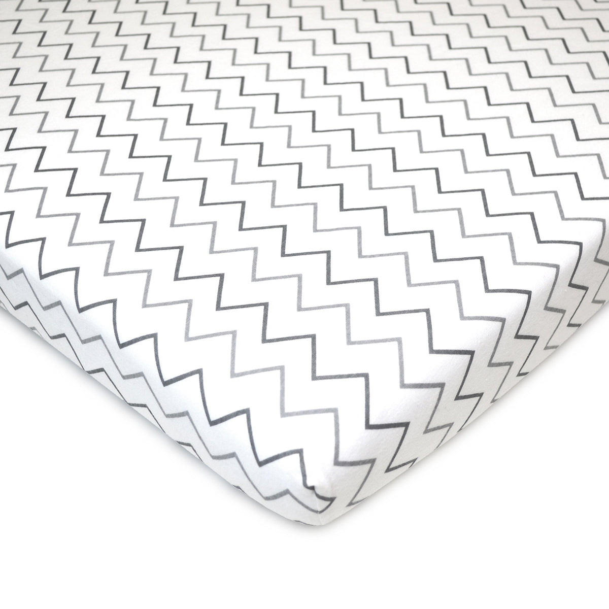 3 Pack Fitted Mini Crib Sheet 38x24" L65964