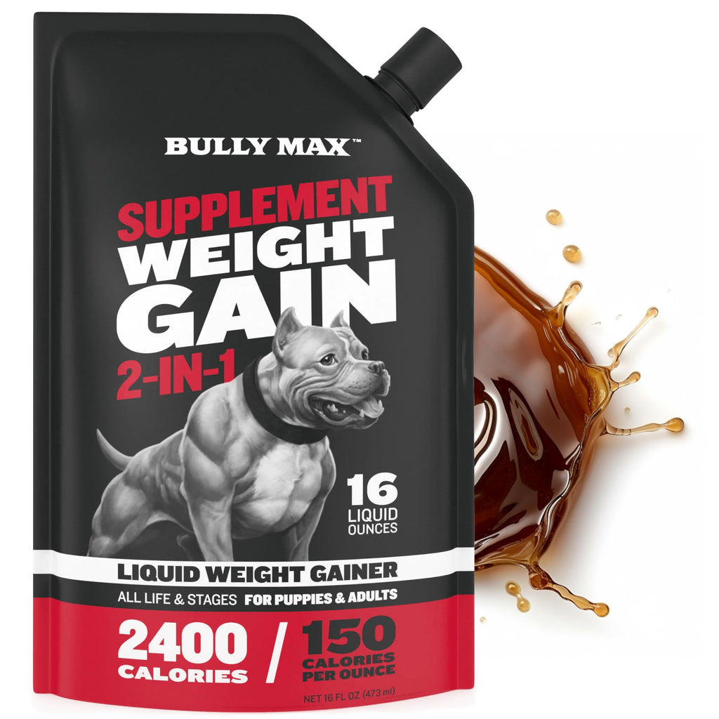 High-Calorie Liquid Weight Gainer & Soft Chews for Dogs D83134
