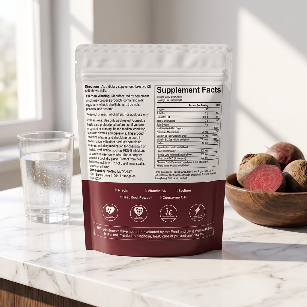 Beet Chews 4-in-1, 60 Count R559710