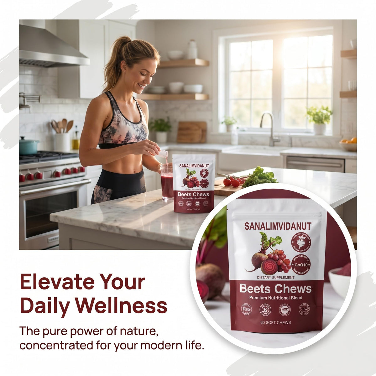 Beet Chews 4-in-1, 60 Count R559710