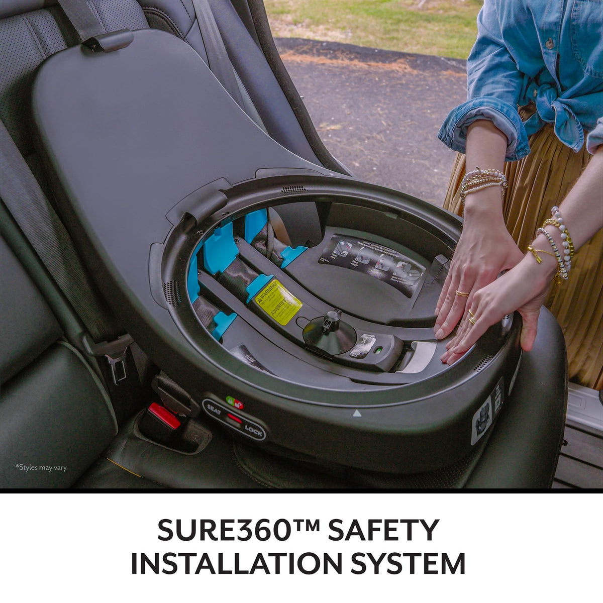 All-in-One Rotational Convertible Car Seat Q815