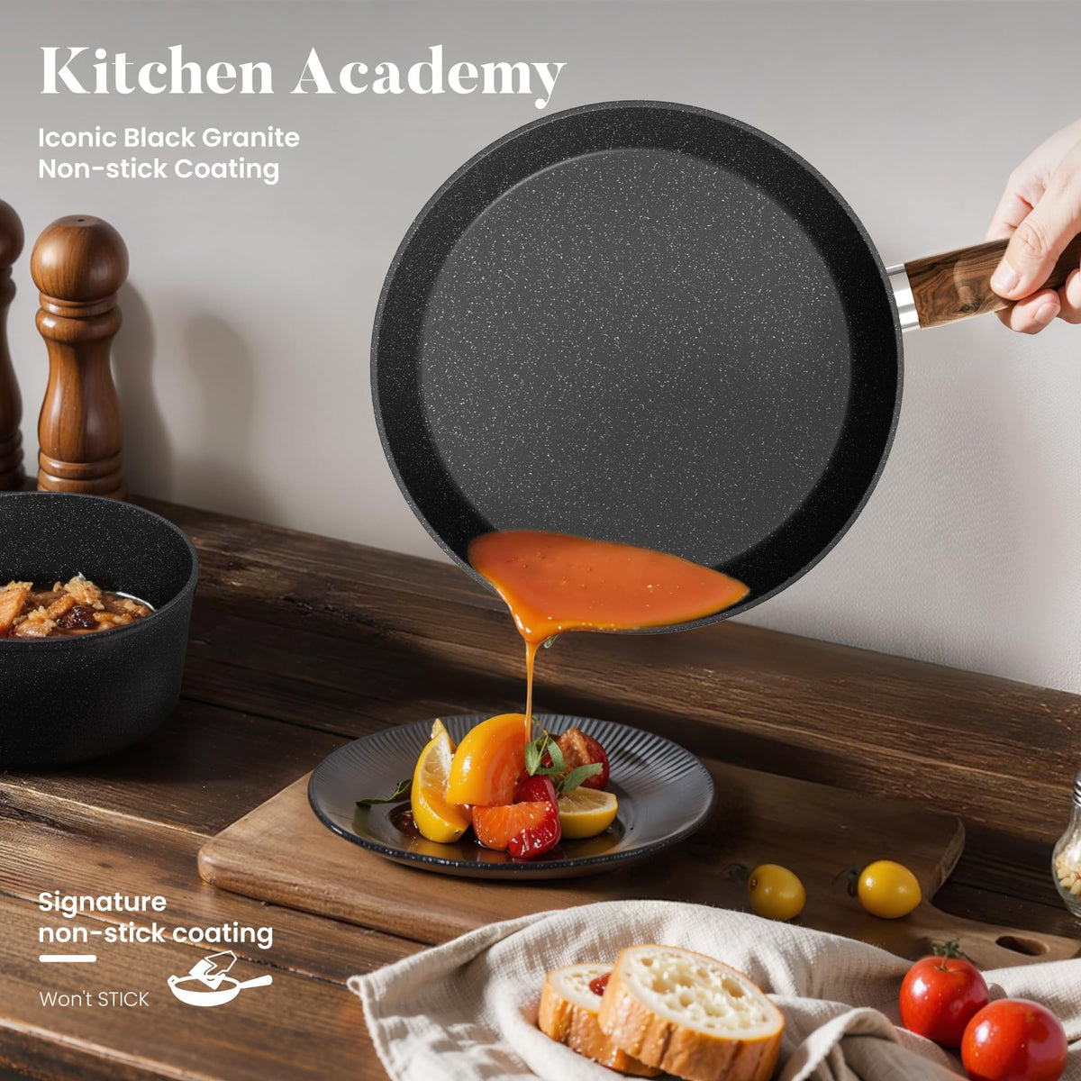12 Pcs Non Stick Induction Cookware Set T653145