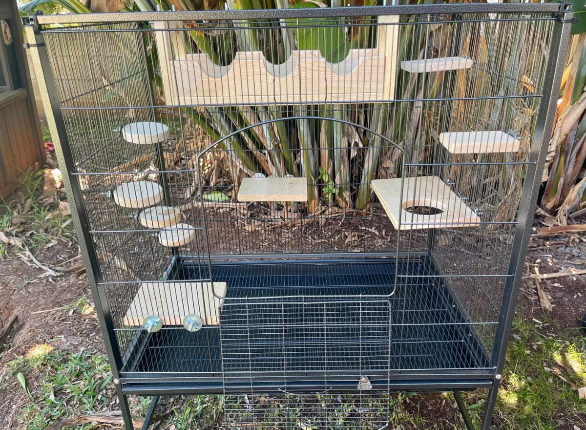 10 Piece Pine Pet Steps and Ledges P136