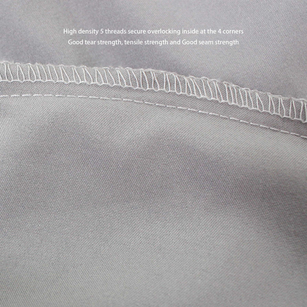 3-Pack Fitted Crib Sheets Set, 9" Deep Microfiber, Navy Blue Charcoal Gray B534