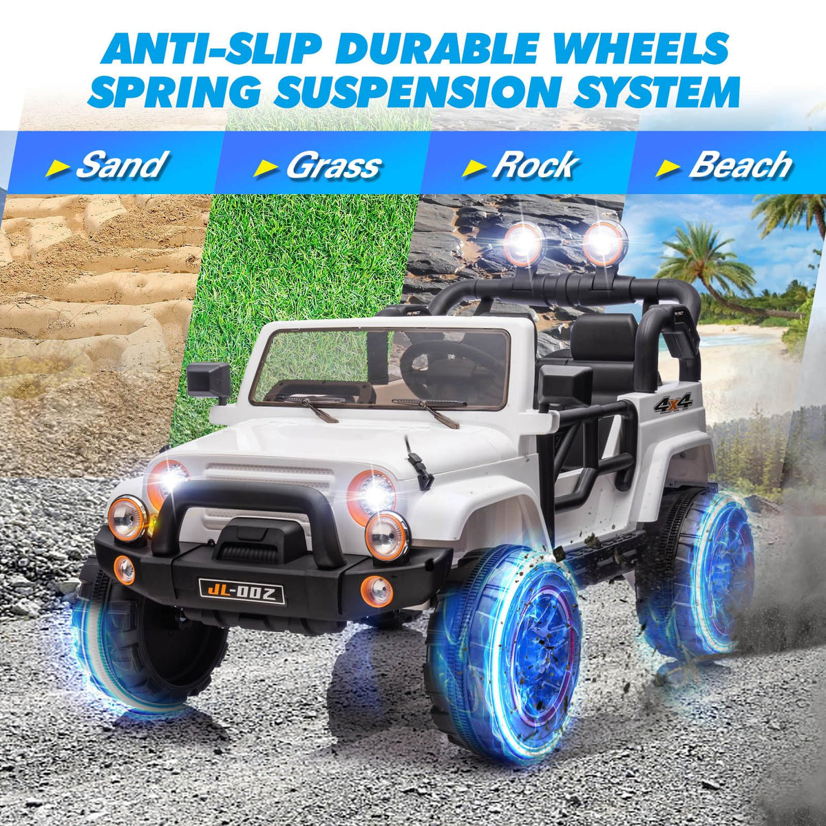 2 Seater 12V Ride On Truck S73745