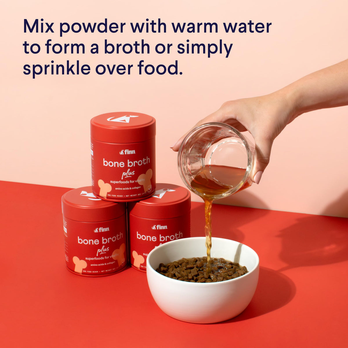 Bone Broth Plus for Dogs 8 oz U30272