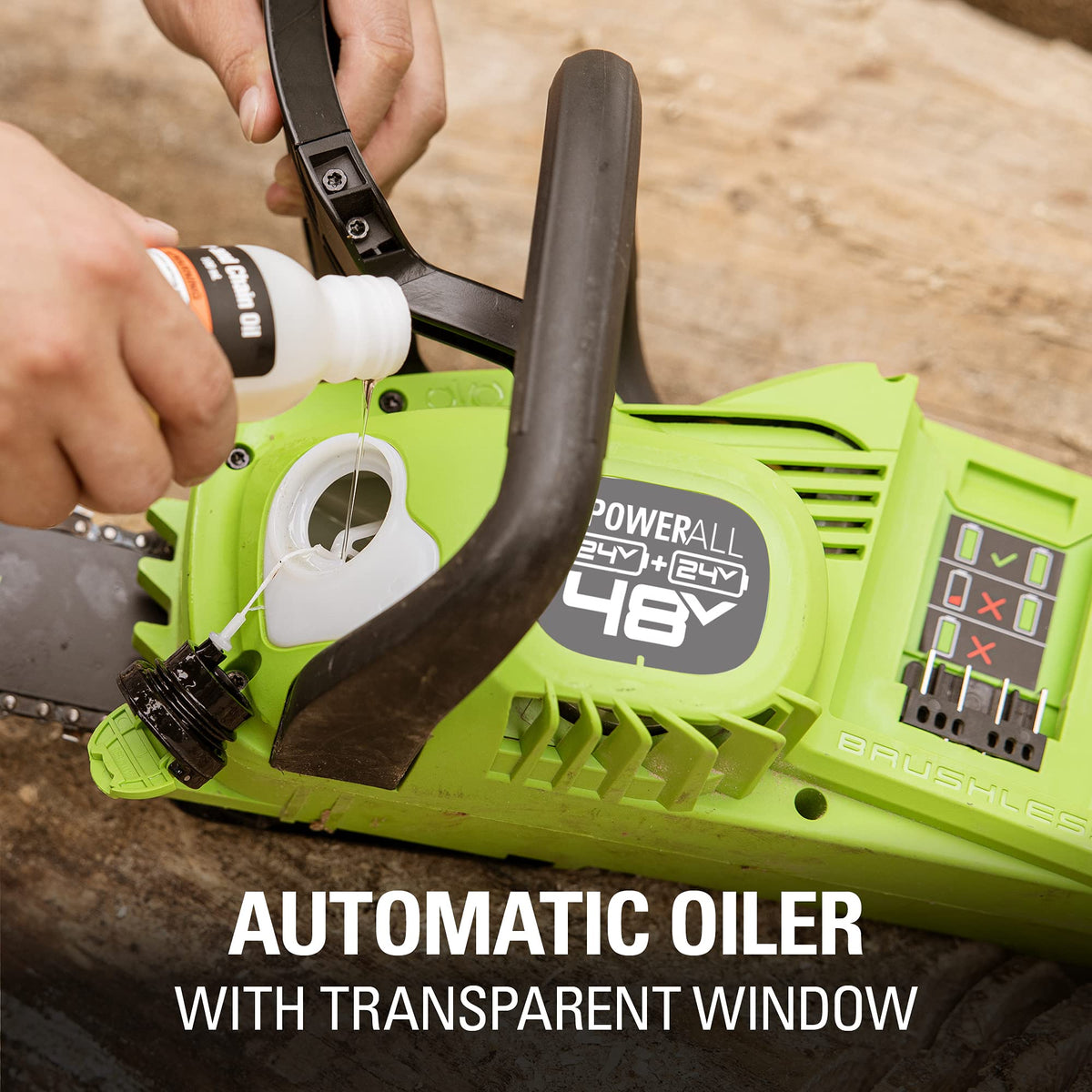 48V 16 in Cordless Electric Chainsaw T194