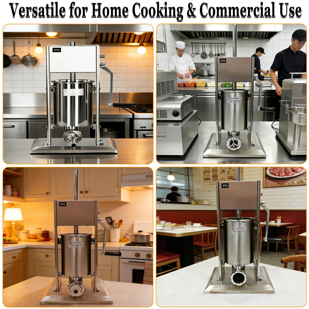 Stainless Steel Sausage & Churro Maker S6506