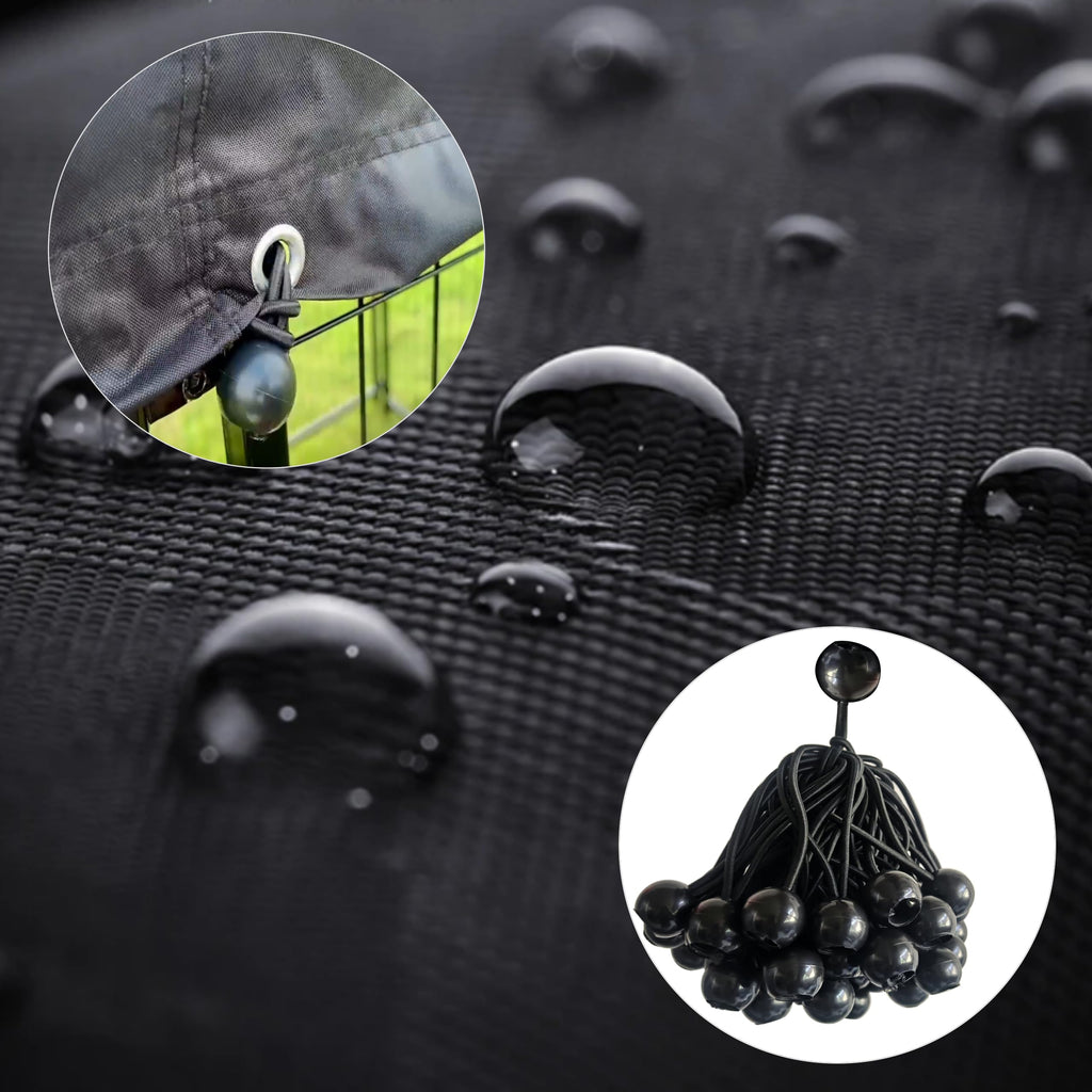 600D Waterproof Oxford Fabric Kennel Cover with Storage Bag P61492