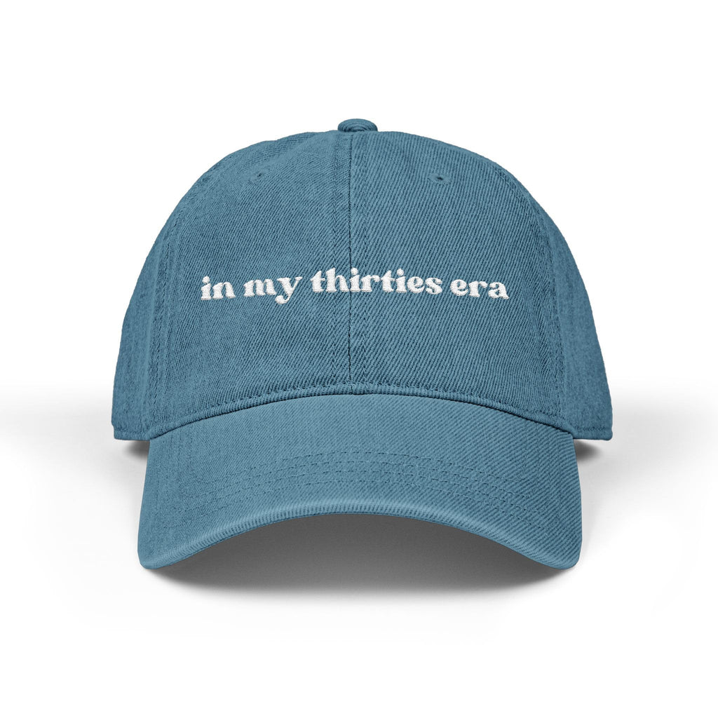 Embroidered Denim Hat D349676