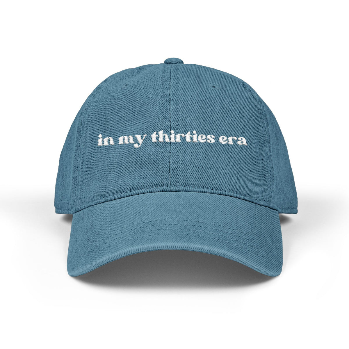 Embroidered Denim Hat D349676