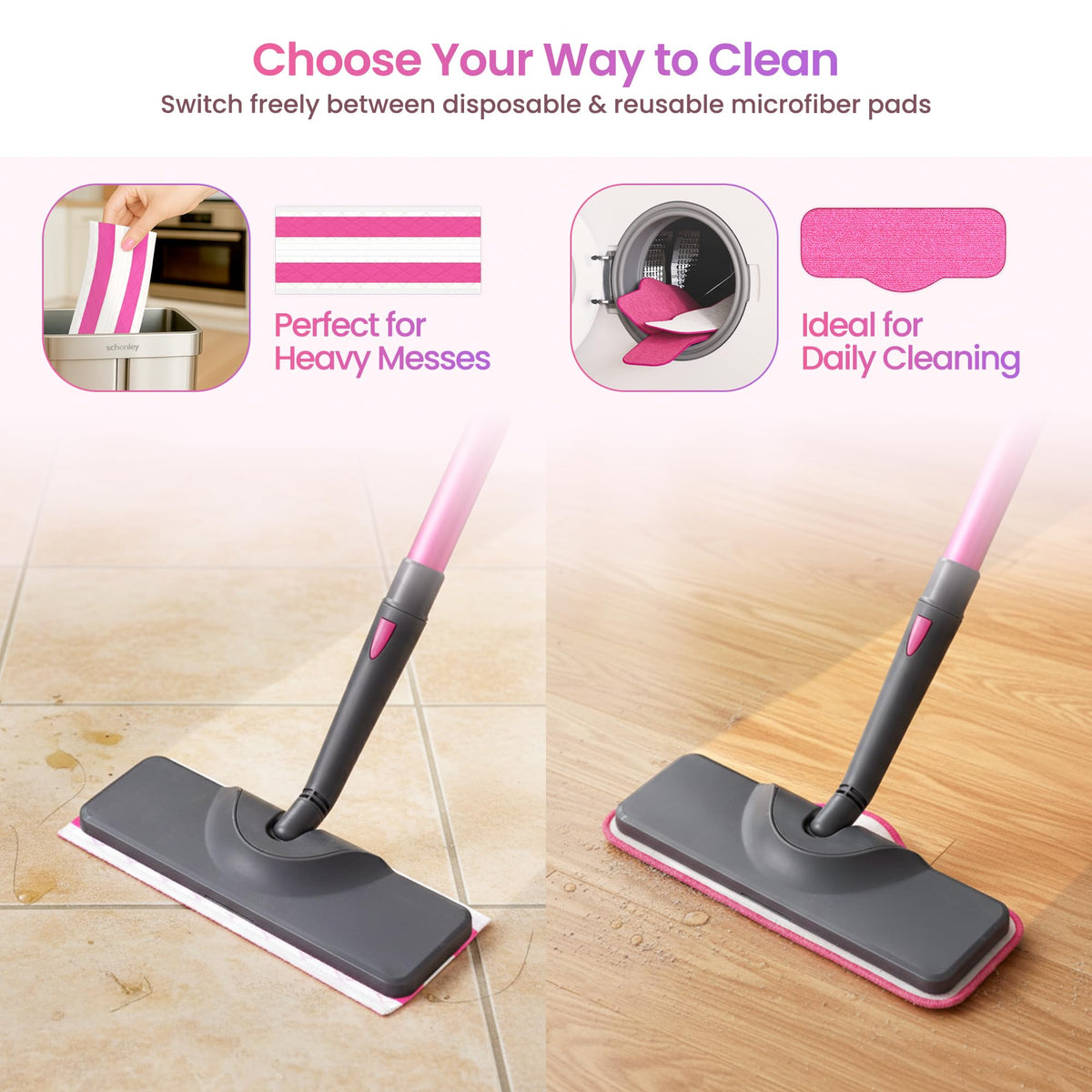 Steam Mop for Hard Floors K9369