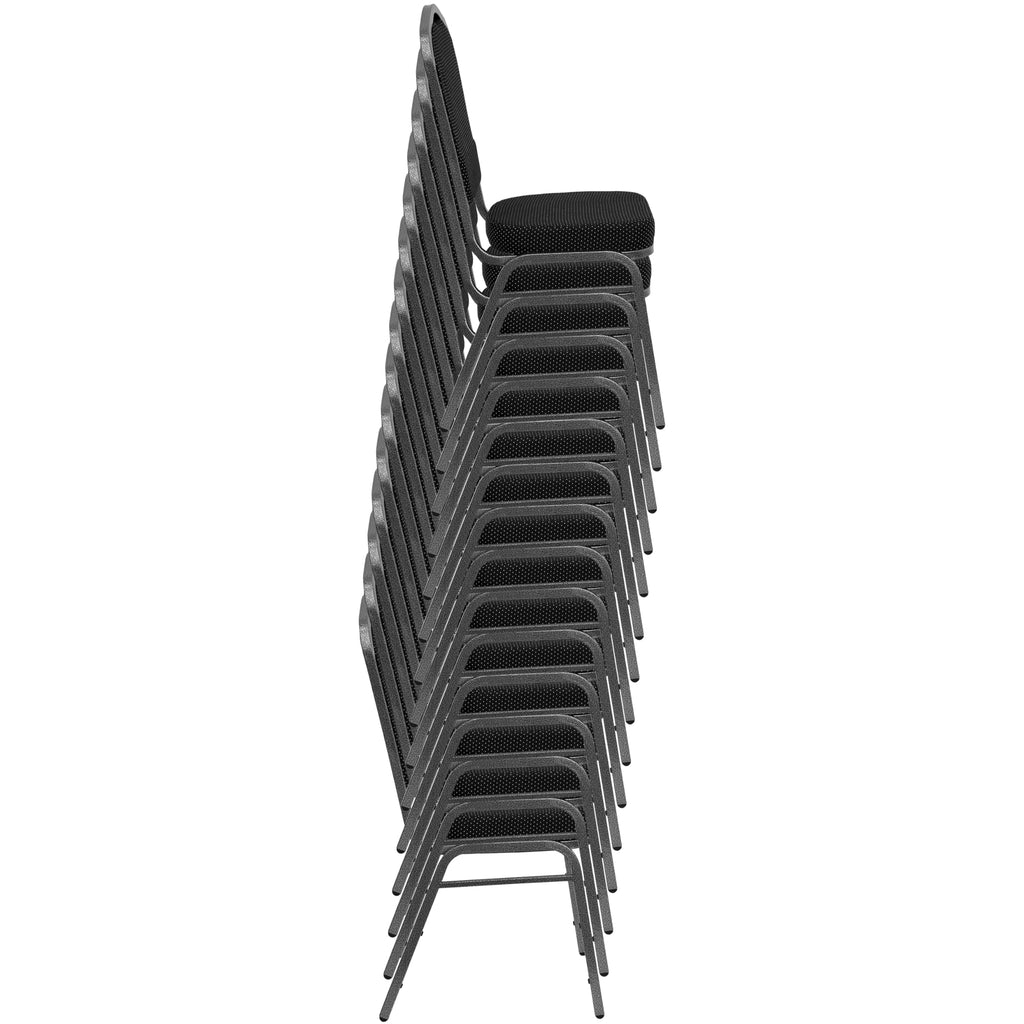 Gray Fabric Stacking Banquet Chair K78521