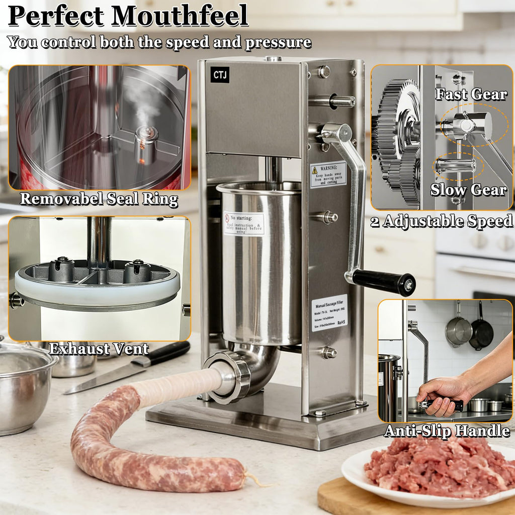 Stainless Steel Sausage & Churro Maker S6506