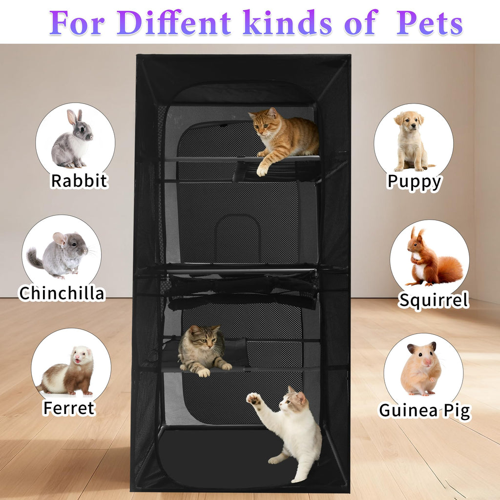 Outdoor Cat Enclosure 72.4" H Z7674