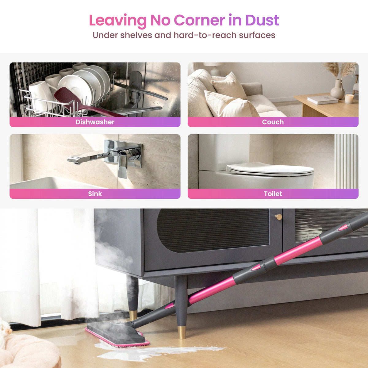 Steam Mop for Hard Floors K9369