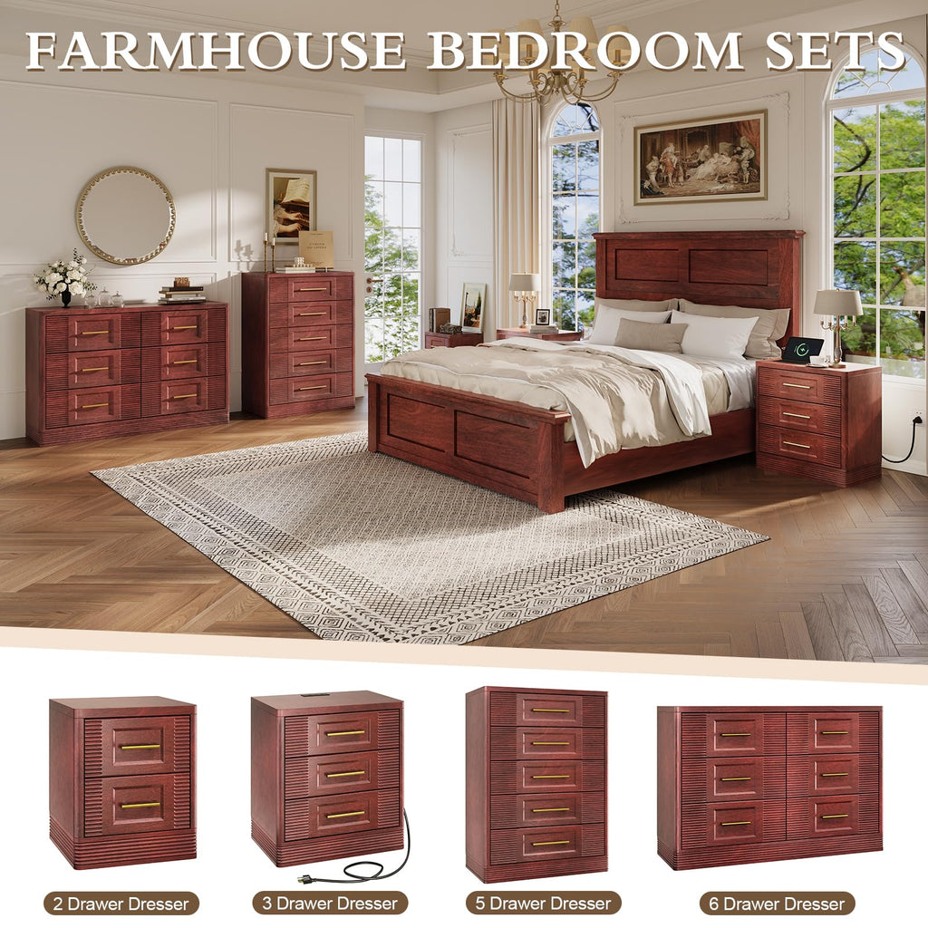 2 Drawer Nightstand H4601