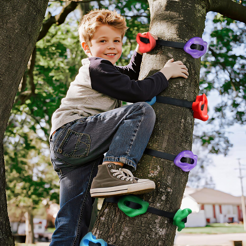 20 Tree Climbing Holds with 6 Ratchet Straps K49247